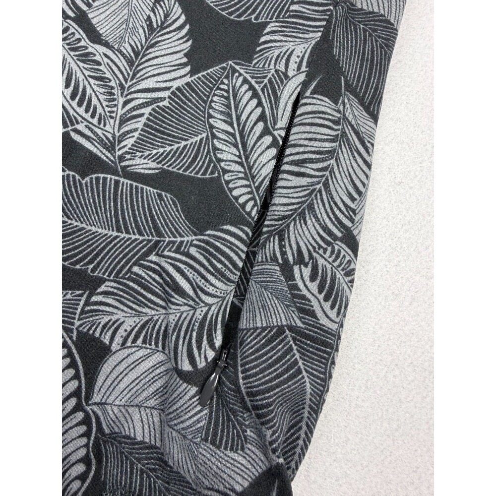Hang Ten UPF 50+ Sun Protection Shirt Long Sleeve Black Womens M Tropical Print - Picture 4 of 10